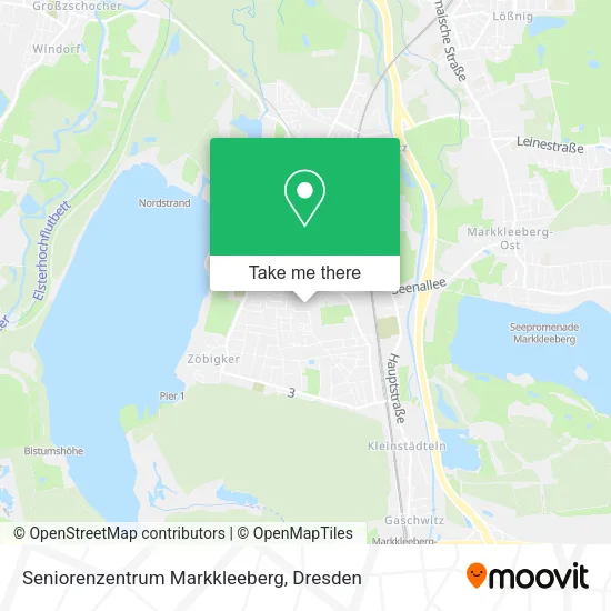 Карта Seniorenzentrum Markkleeberg