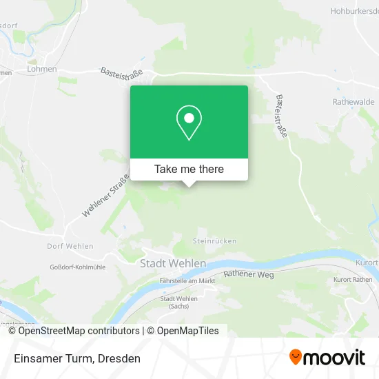 Карта Einsamer Turm