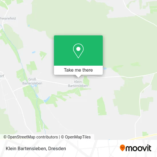 Карта Klein Bartensleben