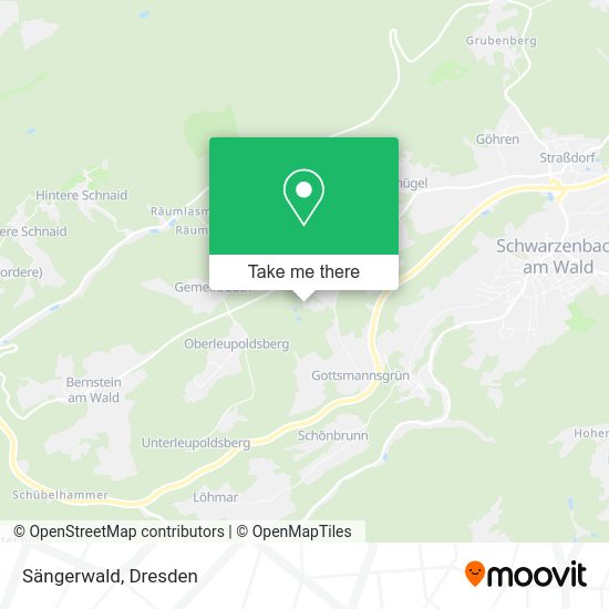 Карта Sängerwald