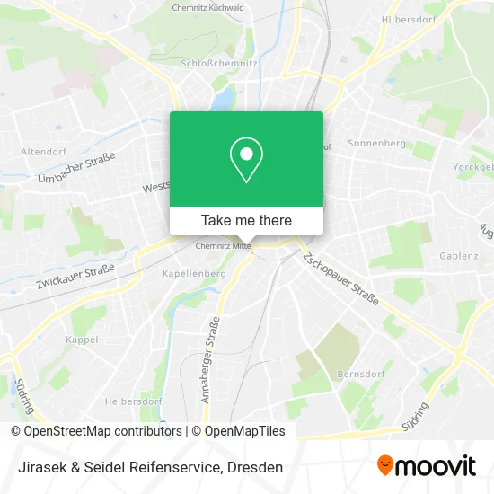 Карта Jirasek & Seidel Reifenservice