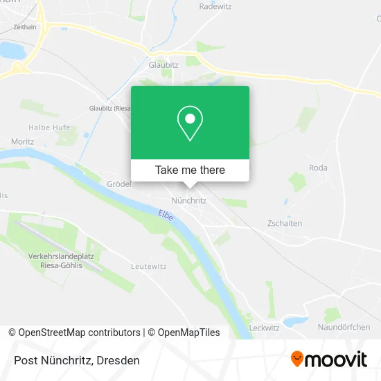 Карта Post Nünchritz