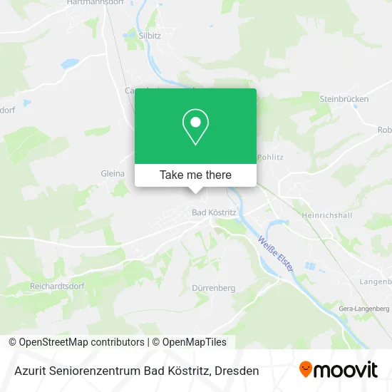 Карта Azurit Seniorenzentrum Bad Köstritz