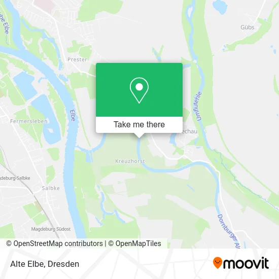 Карта Alte Elbe