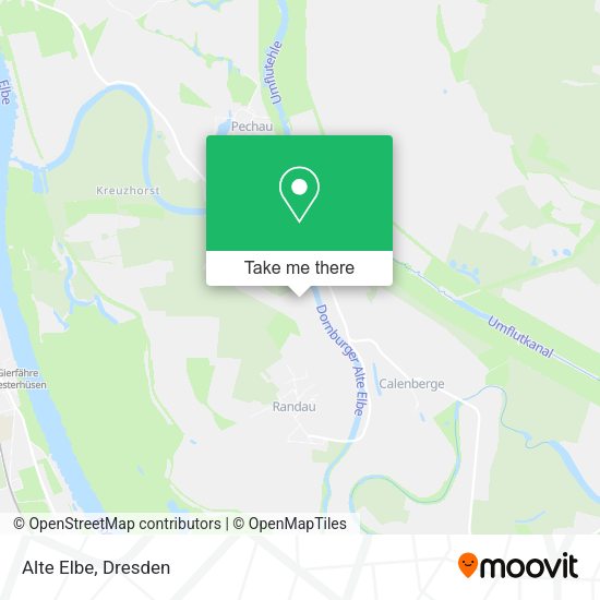 Карта Alte Elbe