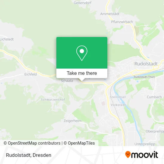 Карта Rudolstadt