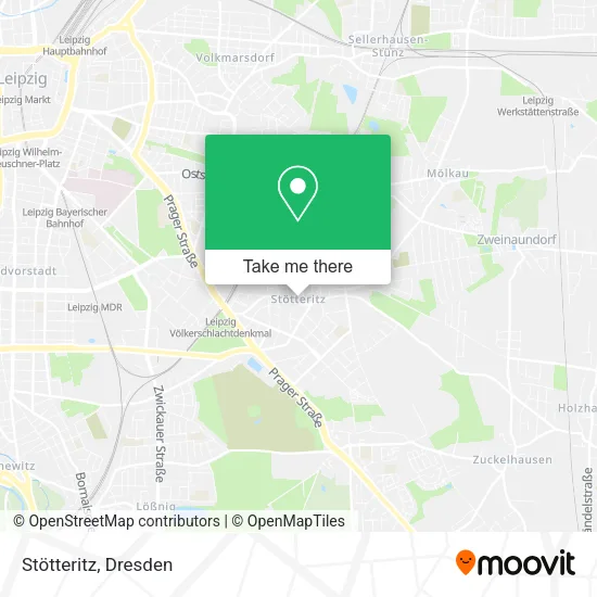 Карта Stötteritz