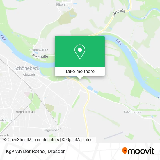 Карта Kgv 'An Der Röthe'