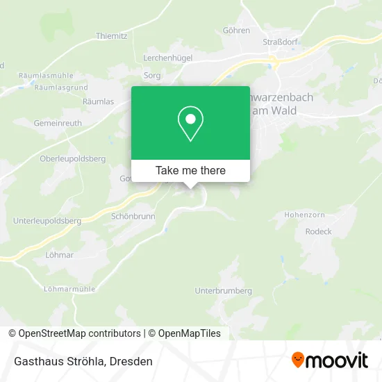 Карта Gasthaus Ströhla
