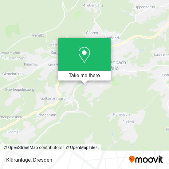 Карта Kläranlage