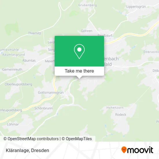 Карта Kläranlage