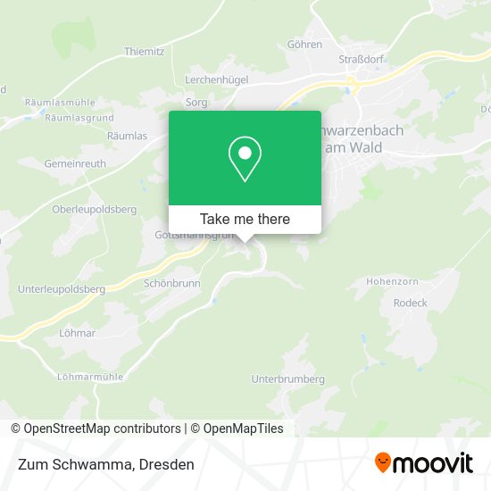 Карта Zum Schwamma