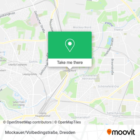 Карта Mockauer/Volbedingstraße