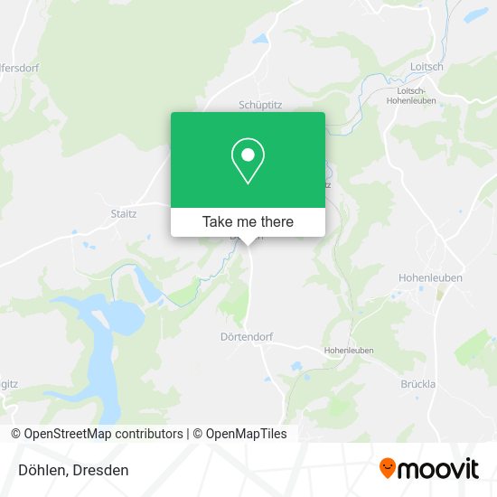 Карта Döhlen