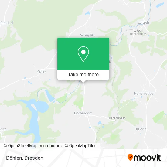 Карта Döhlen