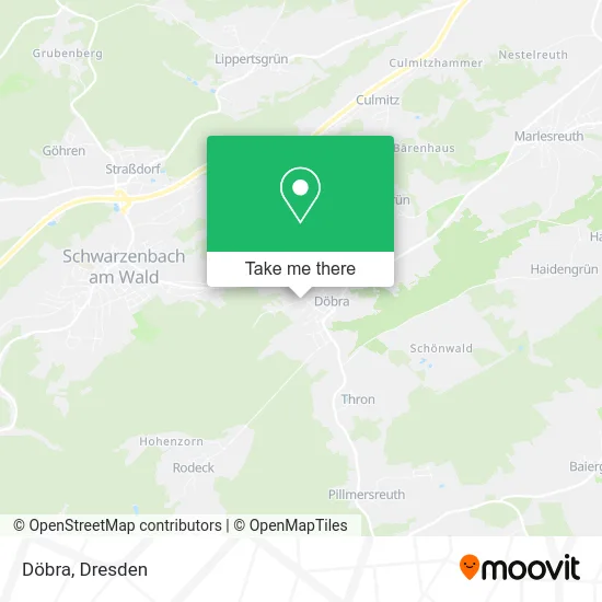 Карта Döbra