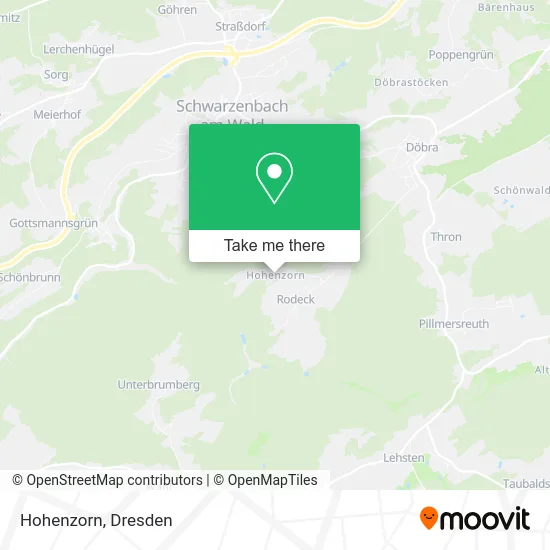 Карта Hohenzorn