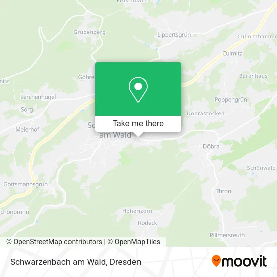 Карта Schwarzenbach am Wald