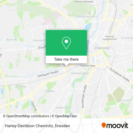Карта Harley-Davidson Chemnitz