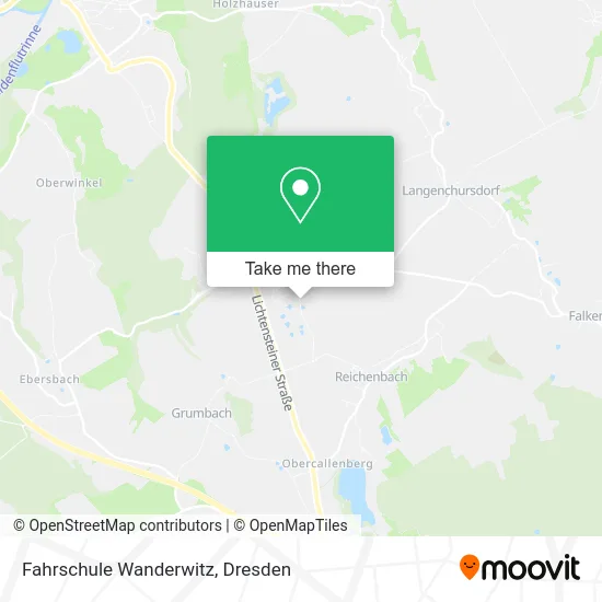 Карта Fahrschule Wanderwitz