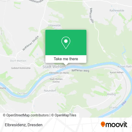 Карта Elbresidenz