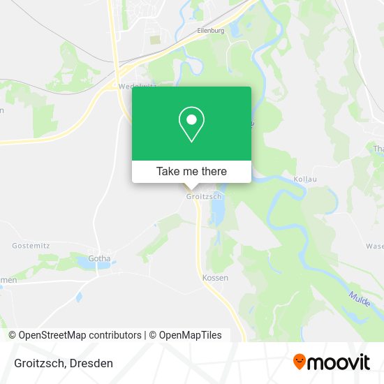 Groitzsch map