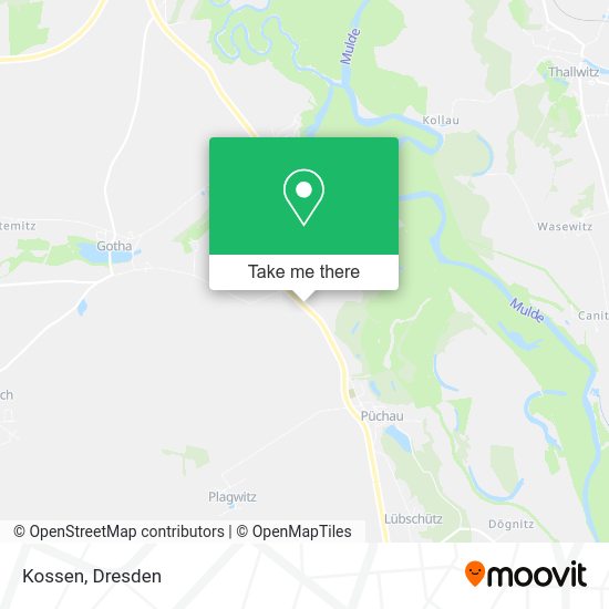 Карта Kossen