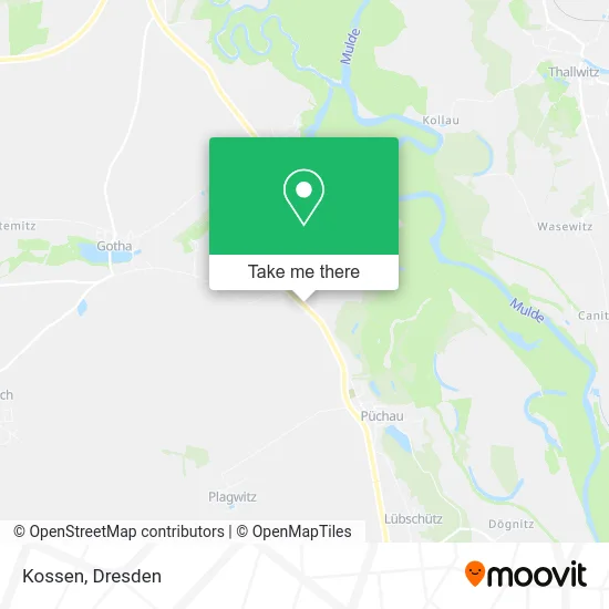 Карта Kossen