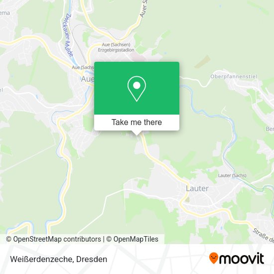 Карта Weißerdenzeche