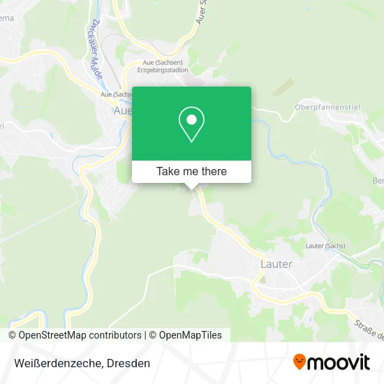 Карта Weißerdenzeche