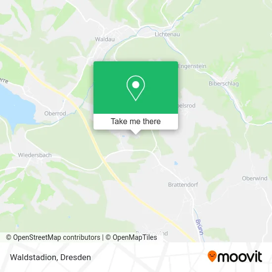 Карта Waldstadion
