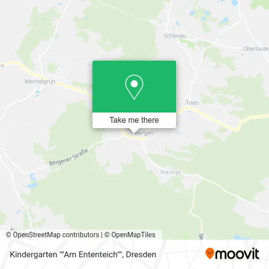 Карта Kindergarten ""Am Ententeich""