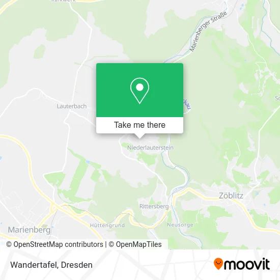 Карта Wandertafel