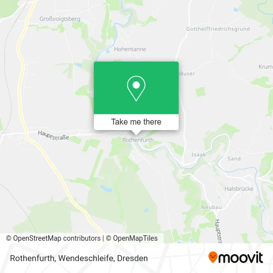 Карта Rothenfurth, Wendeschleife