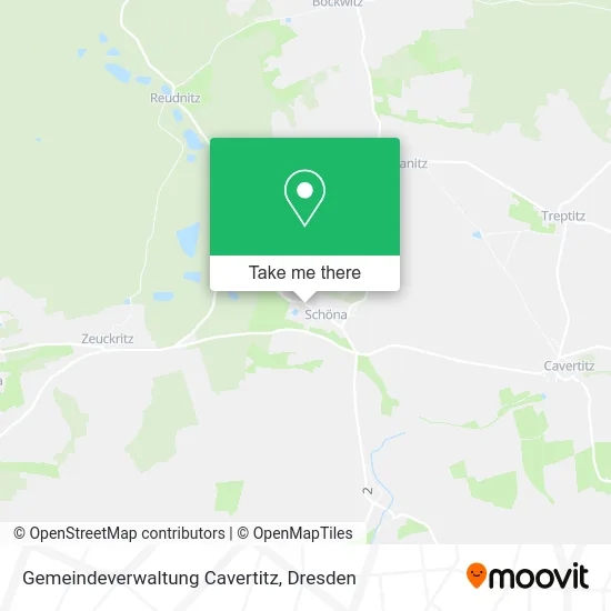 Карта Gemeindeverwaltung Cavertitz