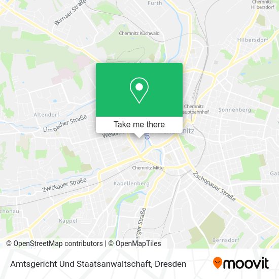 Карта Amtsgericht Und Staatsanwaltschaft