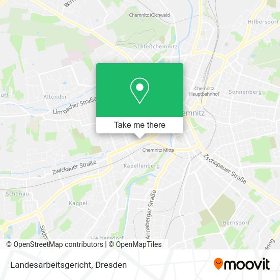 Карта Landesarbeitsgericht