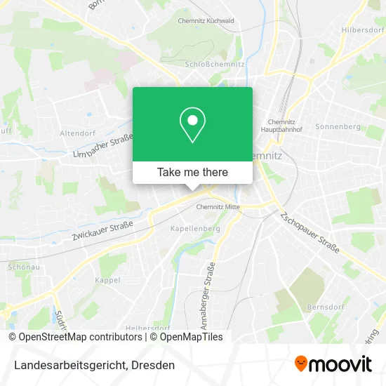 Карта Landesarbeitsgericht