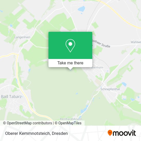 Карта Oberer Kemmnotsteich