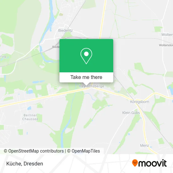 Карта Küche