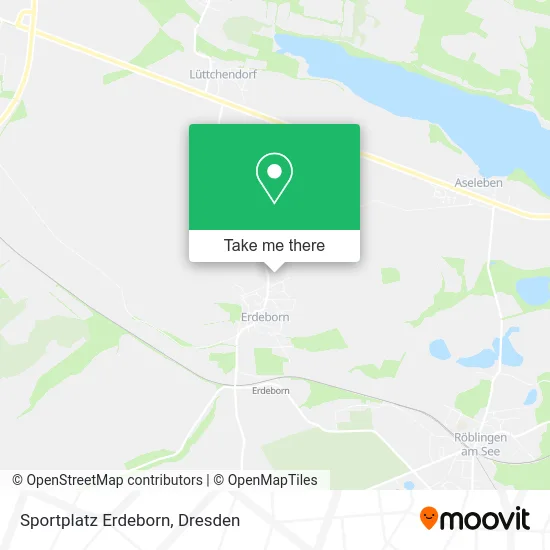 Карта Sportplatz Erdeborn