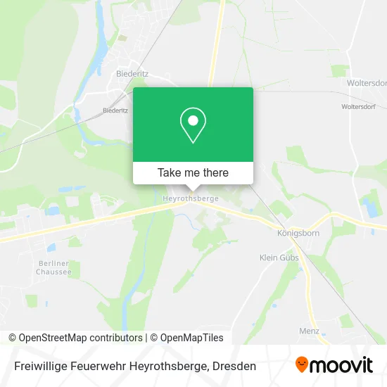 Карта Freiwillige Feuerwehr Heyrothsberge