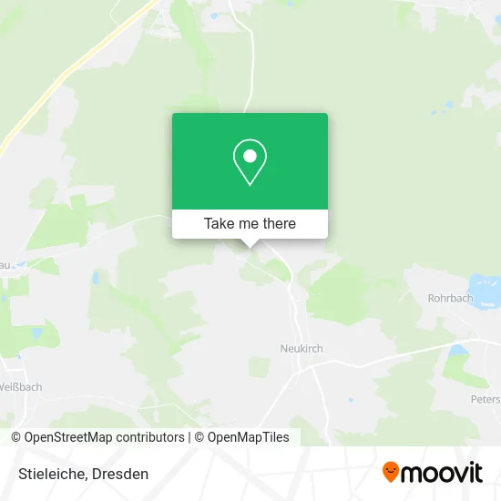 Карта Stieleiche