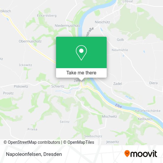 Карта Napoleonfelsen