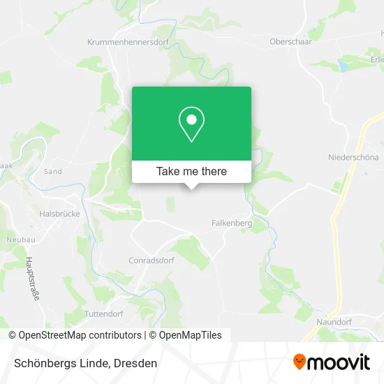 Карта Schönbergs Linde