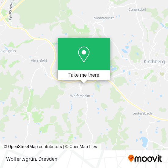 Карта Wolfertsgrün