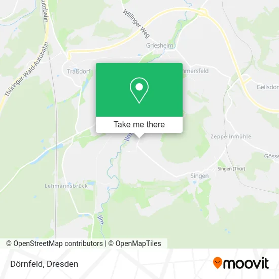 Карта Dörnfeld