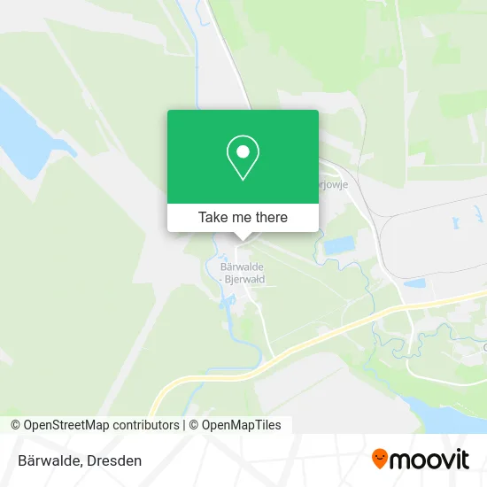 Карта Bärwalde