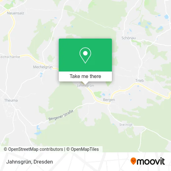 Карта Jahnsgrün