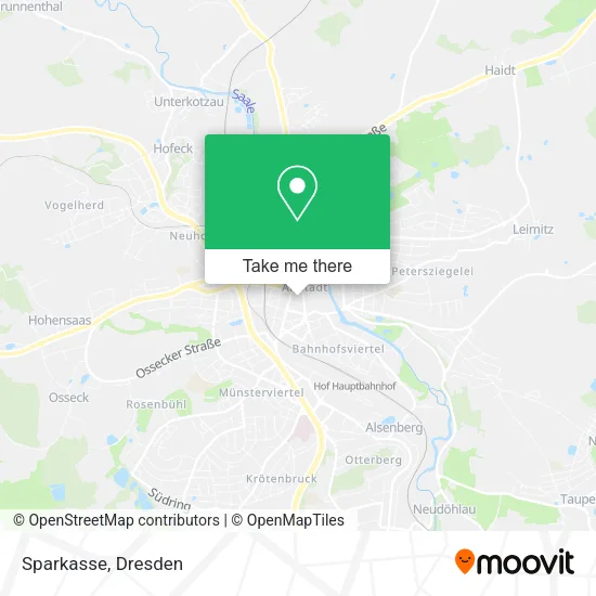 Sparkasse map